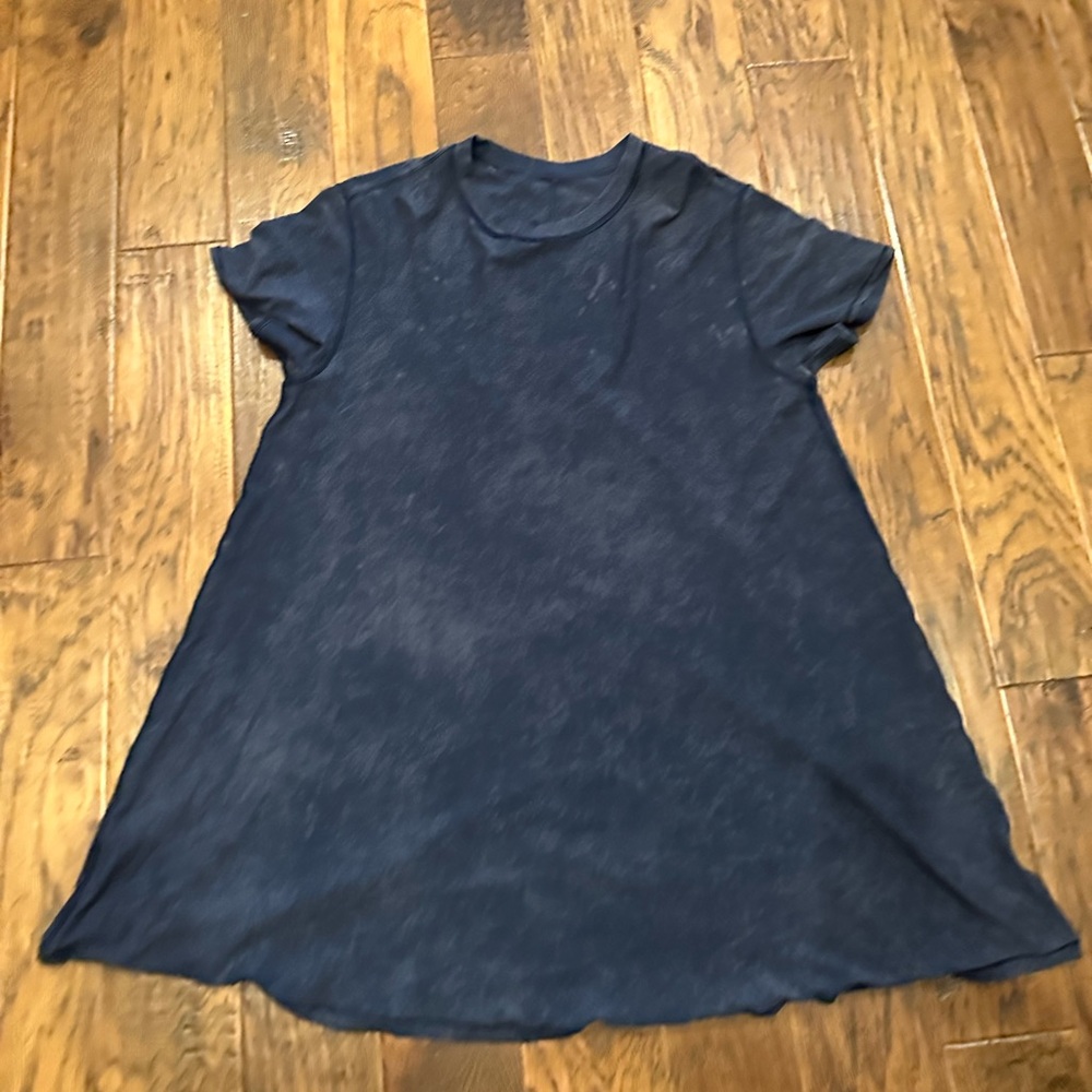 Lululemon All Yours Tee Dress - 
Cloudy Wash True Navy